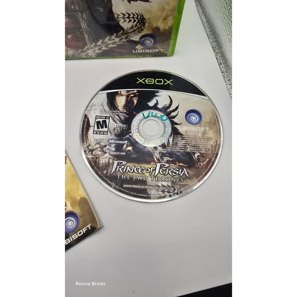 Prince of Persia: The Two Thrones‎ (Xbox 2005) CIB Complete Tested Working Great